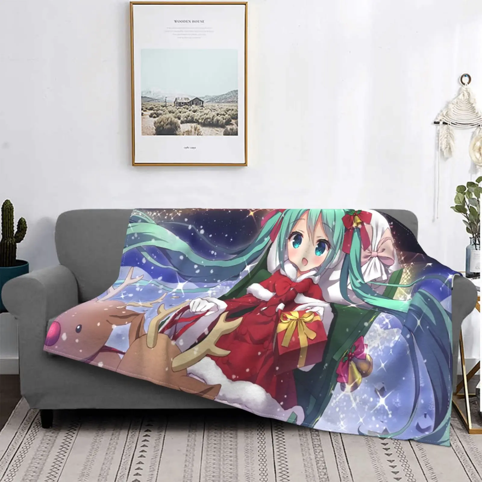 Christmas Anime Girl Blankets Flannel Decoration Soft Warm Throw Blanket for Home Outdoor Indoor Beds Sofa 
Christmas Anime Girl Blankets Flannel Decoration Soft Warm Throw Blanket for Home Outdoor Indoor Beds Sofa