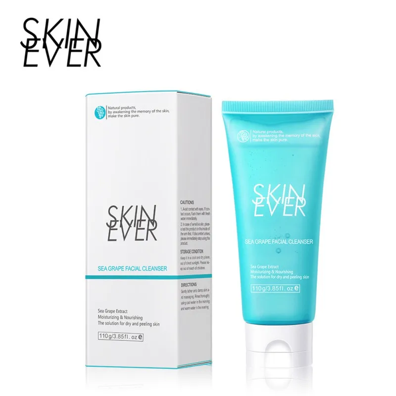 110g Sea Grape Extract Refreshing Texture Anti-inflammatory Balance Water Oil Moisturizing Facial Cleanser Triple Washing Cream
110g Sea Grape Extract Refreshing Texture Anti-inflammatory Balance Water Oil Moisturizing Facial Cleanser Triple Washing Cream