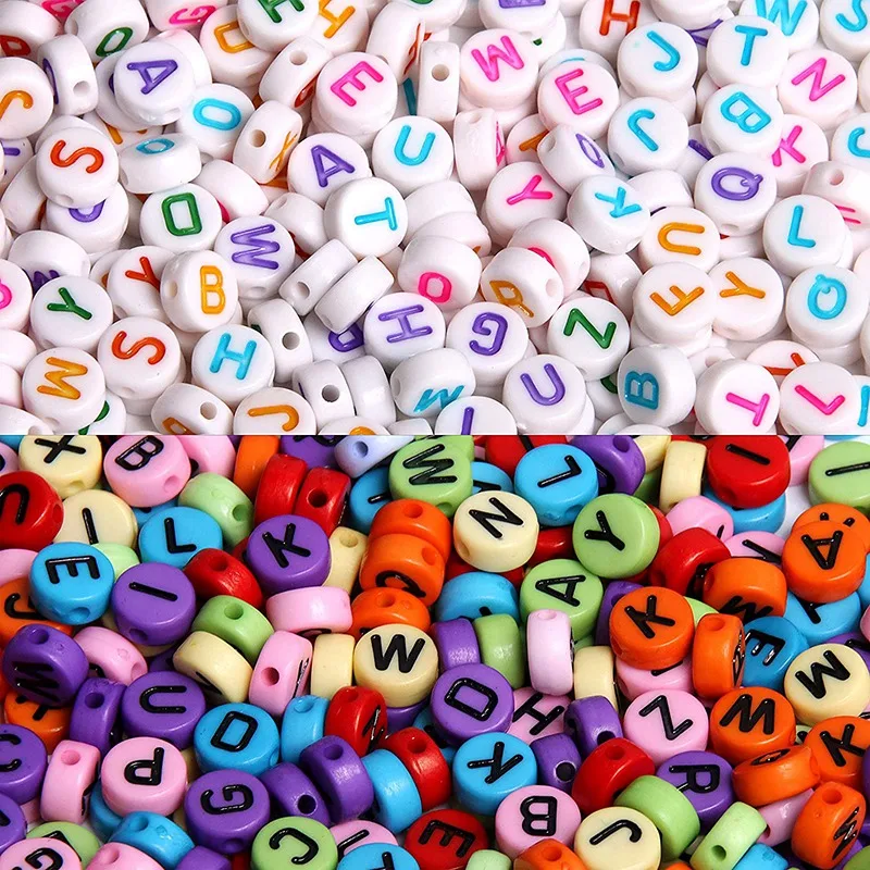 1900 7-Color Round Alphabet Beaded Alphanumeric Bead with 1 Rolled Elastic Crystal Rope for Jewelry Making DIY Necklace Bracelet
1900 7-Color Round Alphabet Beaded Alphanumeric Bead with 1 Rolled Elastic Crystal Rope for Jewelry Making DIY Necklace Bracelet