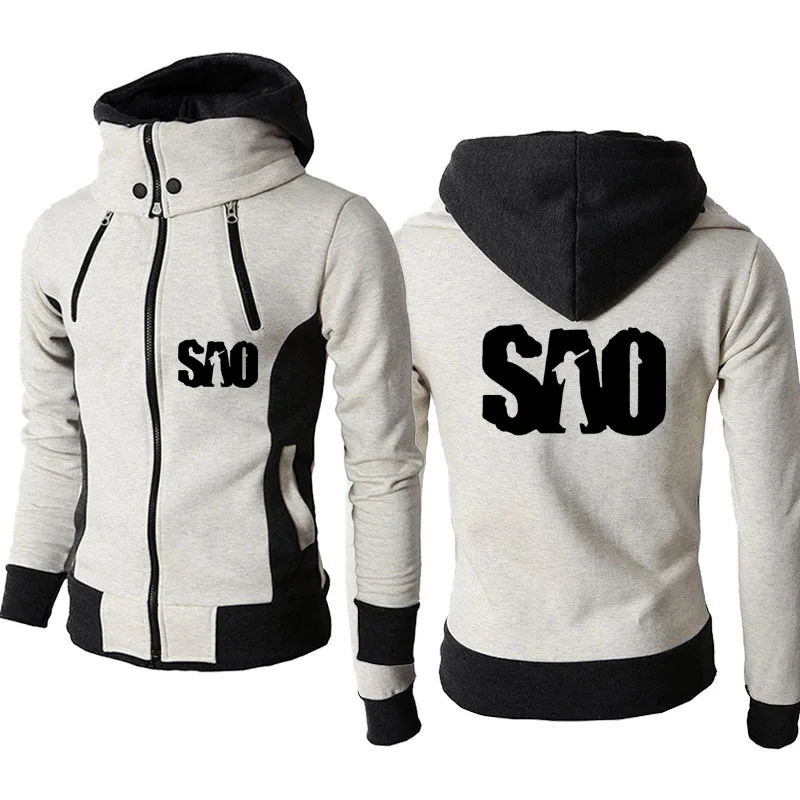 2021 New Hot sale SAO Sword Art Online Printing Warm Men jacket coat Autumn Winter Business Casual style jackets tops
2021 New Hot sale SAO Sword Art Online Printing Warm Men jacket coat Autumn Winter Business Casual style jackets tops