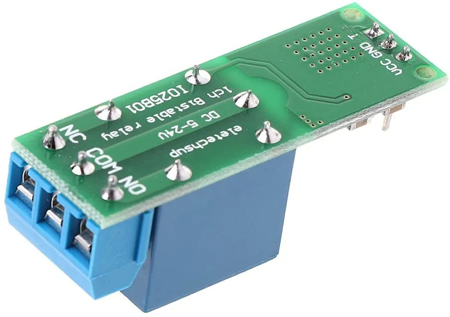 6-24V Flip-Flop Latch Relay Bistable Self-locking Low Pulse Trigger Electrical Equipment Supplies Board For LED Smart Home
6-24V Flip-Flop Latch Relay Bistable Self-locking Low Pulse Trigger Electrical Equipment Supplies Board For LED Smart Home