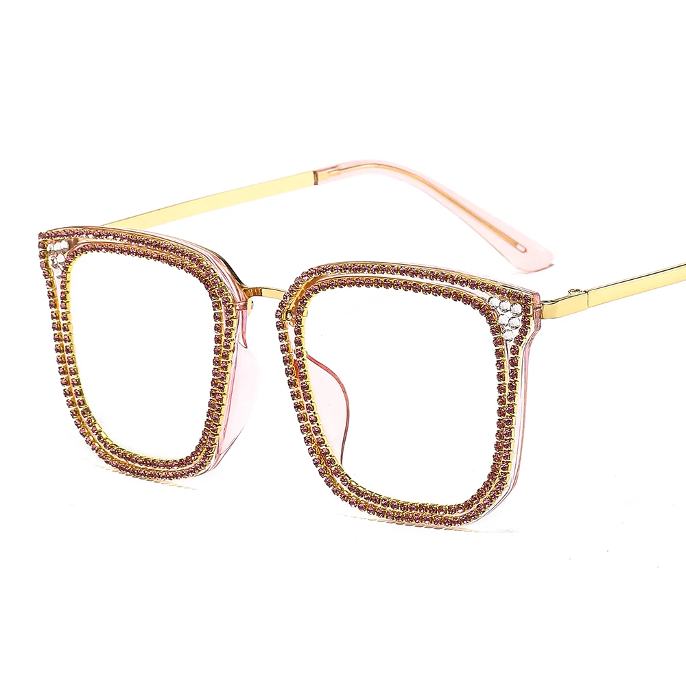 Oversized Eye Glasses Frames for Women Luxury Rhinestone Sunglasses Women Vintage Metal Frame Men Sun glasses Wholesale Bulk
Oversized Eye Glasses Frames for Women Luxury Rhinestone Sunglasses Women Vintage Metal Frame Men Sun glasses Wholesale Bulk