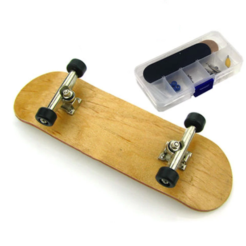 Wooden Fingerboard Professional Finger Skate Board Wood Fingerboars With Bearings Wheel Foam Tape Set Gift for Kids Children
Wooden Fingerboard Professional Finger Skate Board Wood Fingerboars With Bearings Wheel Foam Tape Set Gift for Kids Children