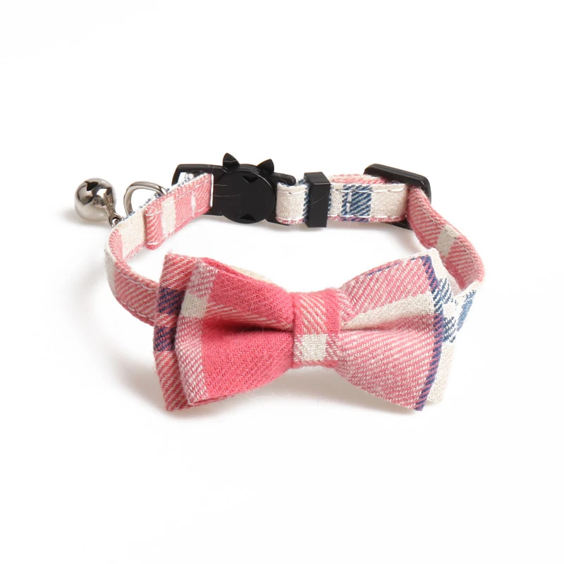 Adjustable Cat Breakaway Style Collar with Bow Tie and Bell Cute Plaid Patterns QJS
Adjustable Cat Breakaway Style Collar with Bow Tie and Bell Cute Plaid Patterns QJS