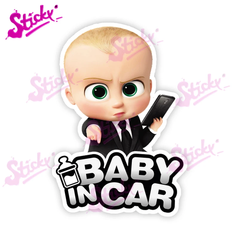 STICKY Baby In Car Little Bosss Warning Plaques Signs Car Sticker Decal for Rear Windshield Bicycle Motorcycle Accessories
STICKY Baby In Car Little Bosss Warning Plaques Signs Car Sticker Decal for Rear Windshield Bicycle Motorcycle Accessories