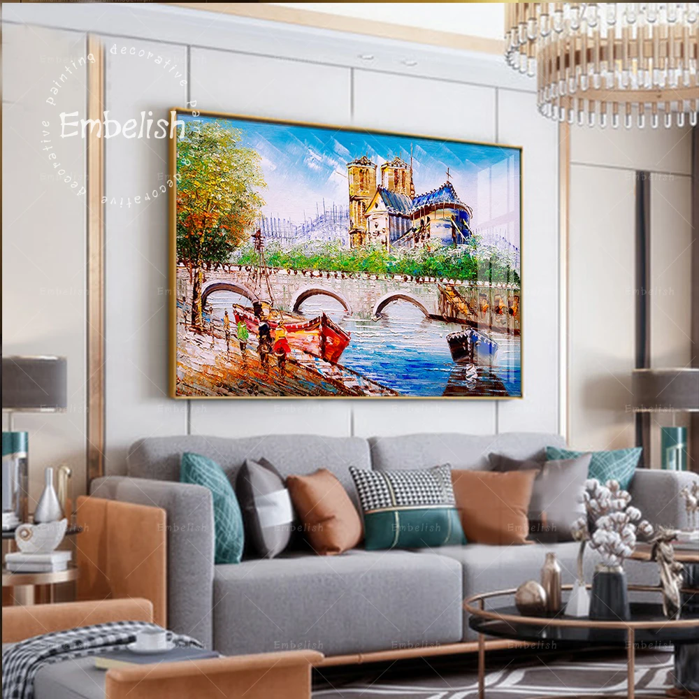 Embelish 1 Pieces Watercolor Landscape Wall Art Posters For Living Room Street Paris View Pictures Home Decor Canvas Paintings
Embelish 1 Pieces Watercolor Landscape Wall Art Posters For Living Room Street Paris View Pictures Home Decor Canvas Paintings