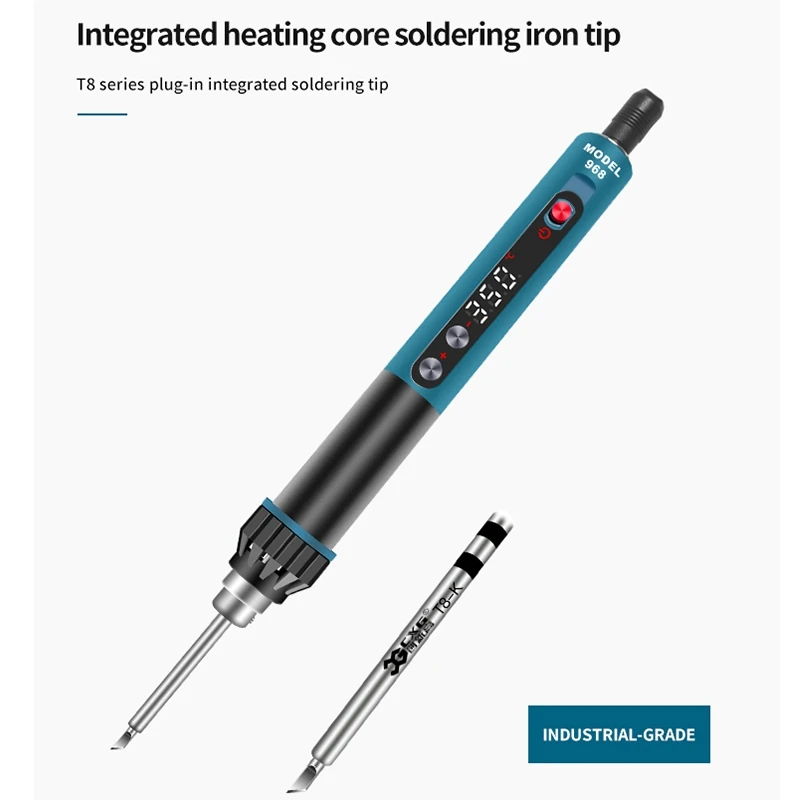 CXG Portable Electric Soldering Iron Precise Temperature Adjustment Sleep Automatic Shutdown
CXG Portable Electric Soldering Iron Precise Temperature Adjustment Sleep Automatic Shutdown