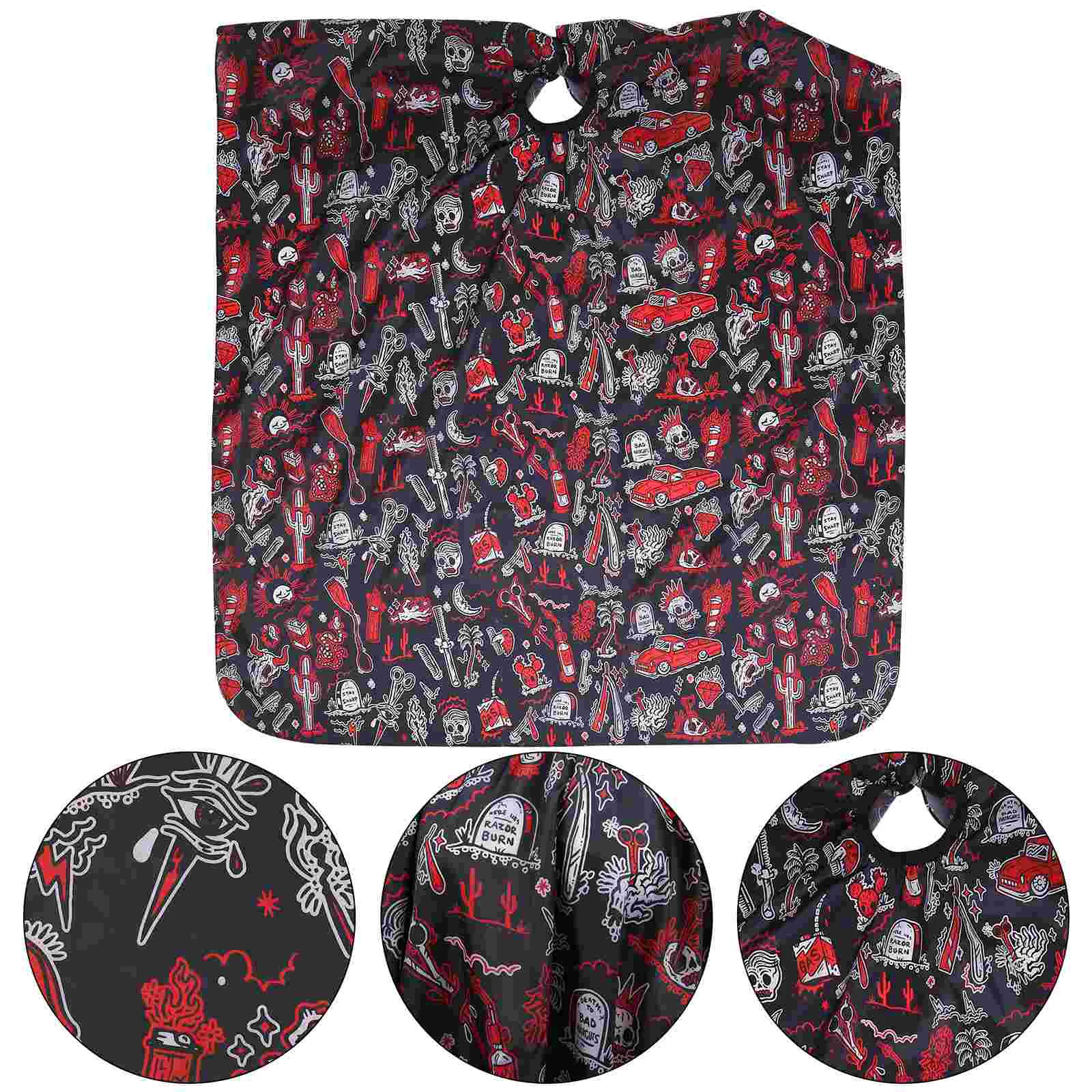 Фартук для стрижки волос, накидка для парикмахерской, практичная шаль для парикмахерских салонов 
Фартук для стрижки волос, накидка для парикмахерской, практичная шаль для парикмахерских салонов