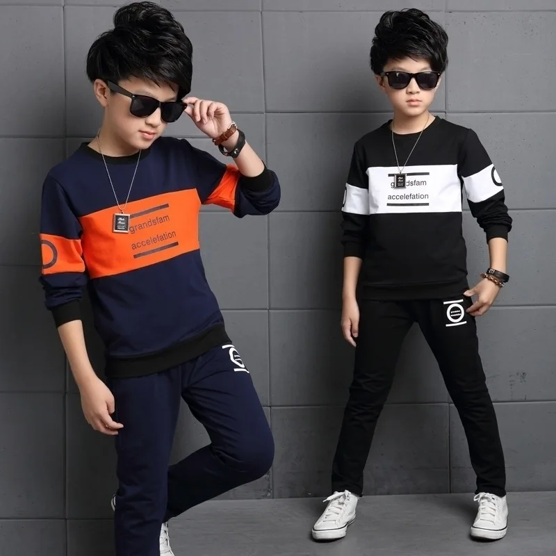 2 Pcs Boys Fashion Tops + Pants Sets Autumn Kids T-shirt Trousers Suit Outfits Spring Autumn Children Boutique Clothing
2 Pcs Boys Fashion Tops + Pants Sets Autumn Kids T-shirt Trousers Suit Outfits Spring Autumn Children Boutique Clothing
