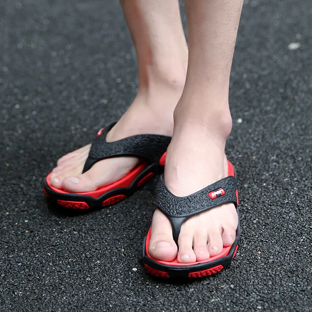 Summer Men's Open Toe Slippers Fashion Beach Shoes Massage Bathroom Flip Flops House Shoes 2021 New
Summer Men's Open Toe Slippers Fashion Beach Shoes Massage Bathroom Flip Flops House Shoes 2021 New