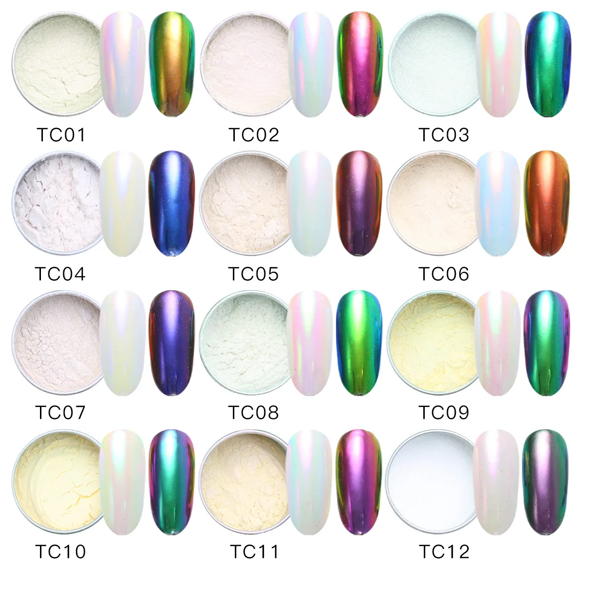 Fine Rainbow Unicorn Mirror Laser Chrome Powder Metallic Mirror Pearl Holographic Pigment Powder Manicure Nail Art Decoration
Fine Rainbow Unicorn Mirror Laser Chrome Powder Metallic Mirror Pearl Holographic Pigment Powder Manicure Nail Art Decoration