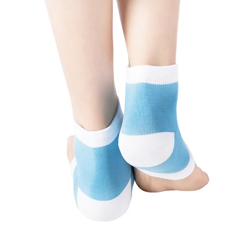 1 пара гладких носков для ухода за ногами гелевые носки на пятке модное средство
