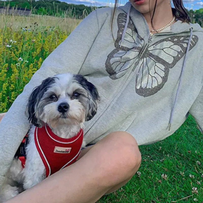 2021 Cotton Black Y2K Oversized Hoodies Women Zip Up Long Sleeve Sweatshirts Streetwear Gray Top Autumn
2021 Cotton Black Y2K Oversized Hoodies Women Zip Up Long Sleeve Sweatshirts Streetwear Gray Top Autumn