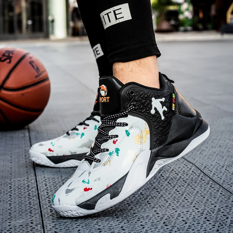 Высококачественные баскетбольные туфли, Мужские дышащие кроссовки на платформе, мужская уличная спортивная обувь для баскетбола, Професси...
Высококачественные баскетбольные туфли, Мужские дышащие кроссовки на платформе, мужская уличная спортивная обувь для баскетбола, Професси...