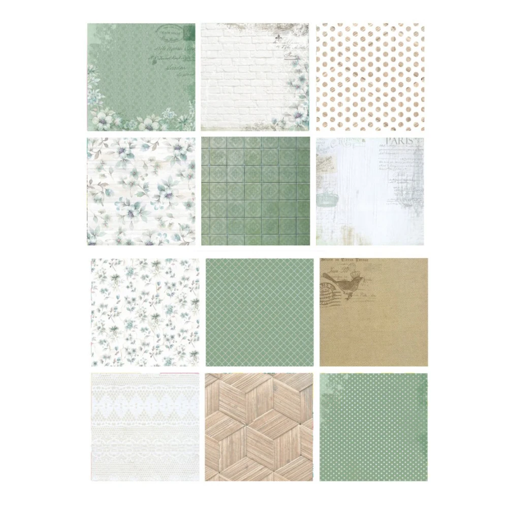 24 Pcs Scrapbook Decorative Art Diy Photo Album Background Paper Handmade Origami Paper Pad With Stickers - 10 Inches Hot Sale
24 Pcs Scrapbook Decorative Art Diy Photo Album Background Paper Handmade Origami Paper Pad With Stickers - 10 Inches Hot Sale