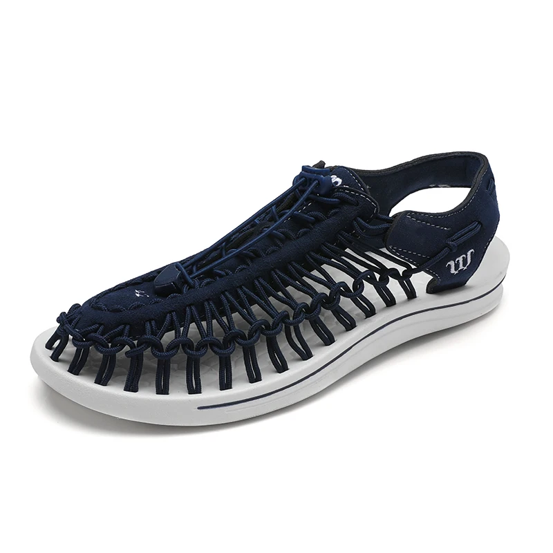 High Quality Men Shoes Lightweight Breathable Mens Casual Shoes Beach Sandals on-slip Rubber Handmade Summer Big Size 37-47
High Quality Men Shoes Lightweight Breathable Mens Casual Shoes Beach Sandals on-slip Rubber Handmade Summer Big Size 37-47