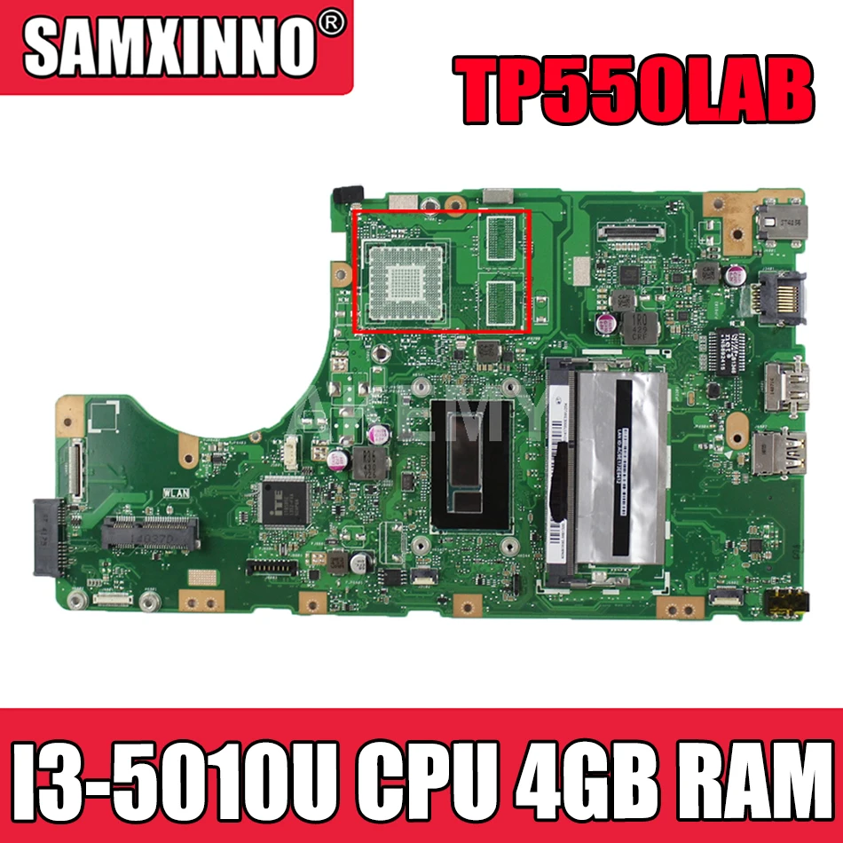 Akemy для ASUS TP550LAB Laotop материнская плата TP550LJ TP550LD TP550LA TP550L TP550 материнская плата с процессором I3-5010U 4 ГБ оперативной памяти
Akemy для ASUS TP550LAB Laotop материнская плата TP550LJ TP550LD TP550LA TP550L TP550 материнская плата с процессором I3-5010U 4 ГБ оперативной памяти