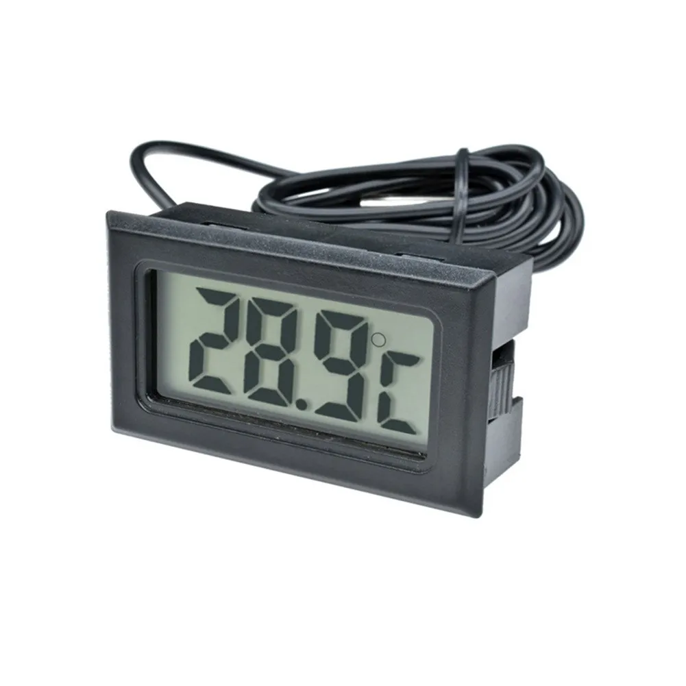 Black Digital LCD Thermometer Without Battery 48 *15 *28 MM Temperature Measurement Machine -50℃ To 110℃ Kitchen Parts
Black Digital LCD Thermometer Without Battery 48 *15 *28 MM Temperature Measurement Machine -50℃ To 110℃ Kitchen Parts