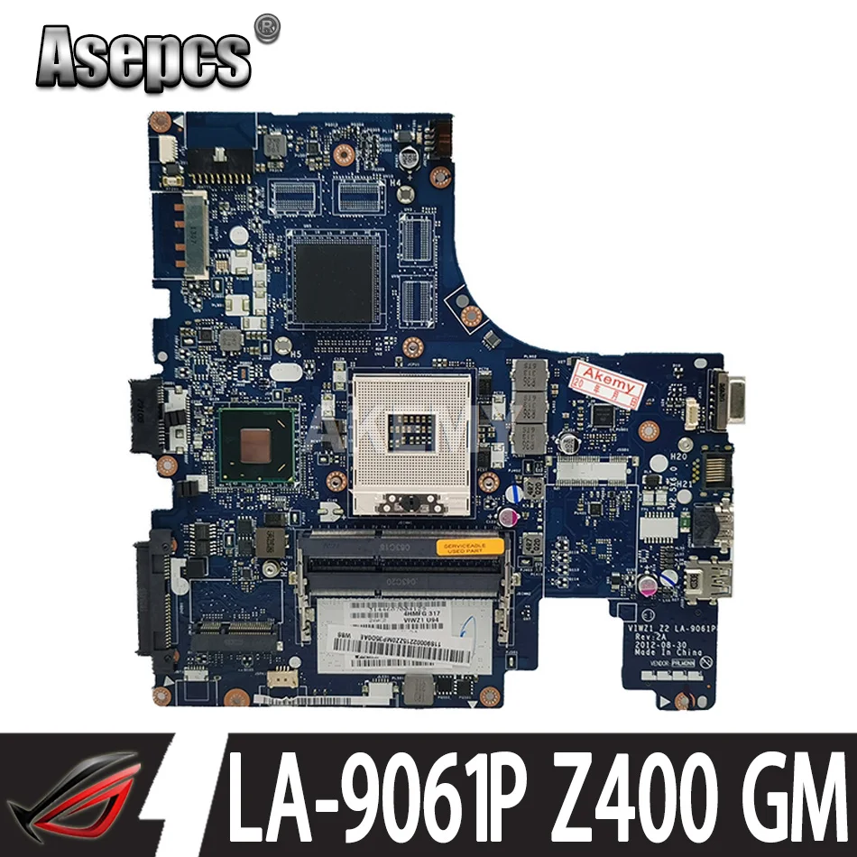 LA 9061P материнская плата для For Lenovo VIWZI Z2 Z400 ноутбука rev2A Тест Бесплатная