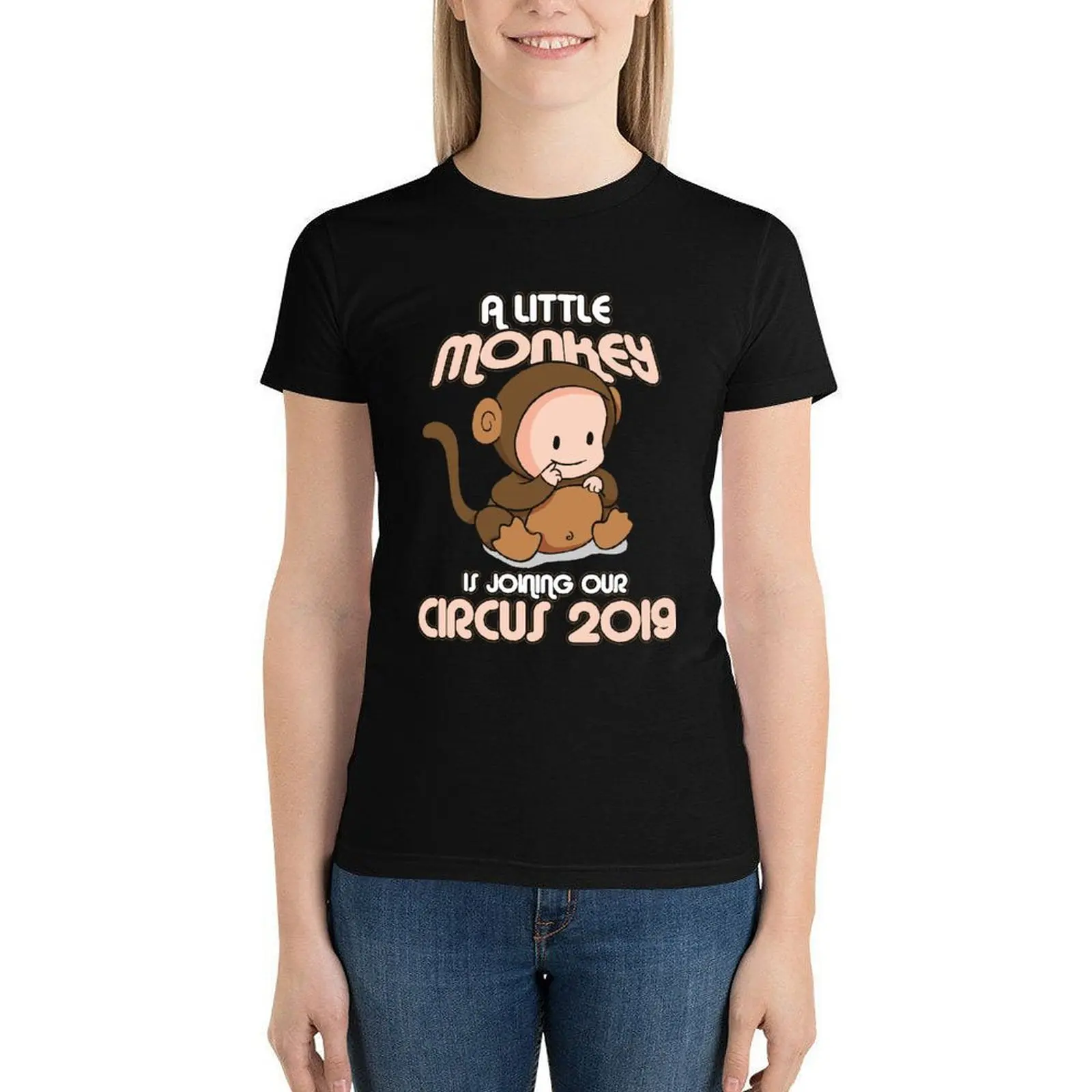 Monkey Tshirt Short-Sleeve Ladies 100 Cotton T Shirt Casual O Neck Pattern Kawaii Tee Shirt Oversized
Monkey Tshirt Short-Sleeve Ladies 100 Cotton T Shirt Casual O Neck Pattern Kawaii Tee Shirt Oversized