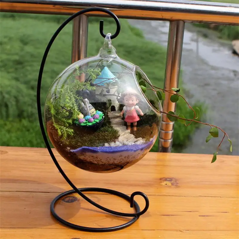 Micro Landscape Glass Ball Hanging Rack With Transparent Round Glass Ball Table Decorative Crafts
Micro Landscape Glass Ball Hanging Rack With Transparent Round Glass Ball Table Decorative Crafts