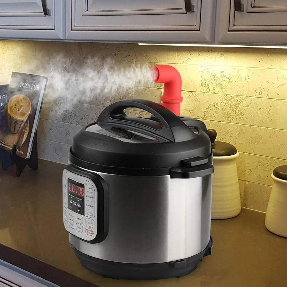 Pressure Cooker Steam Diverter Release Valve Accessories Steam 360 Release Cooker Silicone Pipe Rotating Pressure R6J8
Pressure Cooker Steam Diverter Release Valve Accessories Steam 360 Release Cooker Silicone Pipe Rotating Pressure R6J8