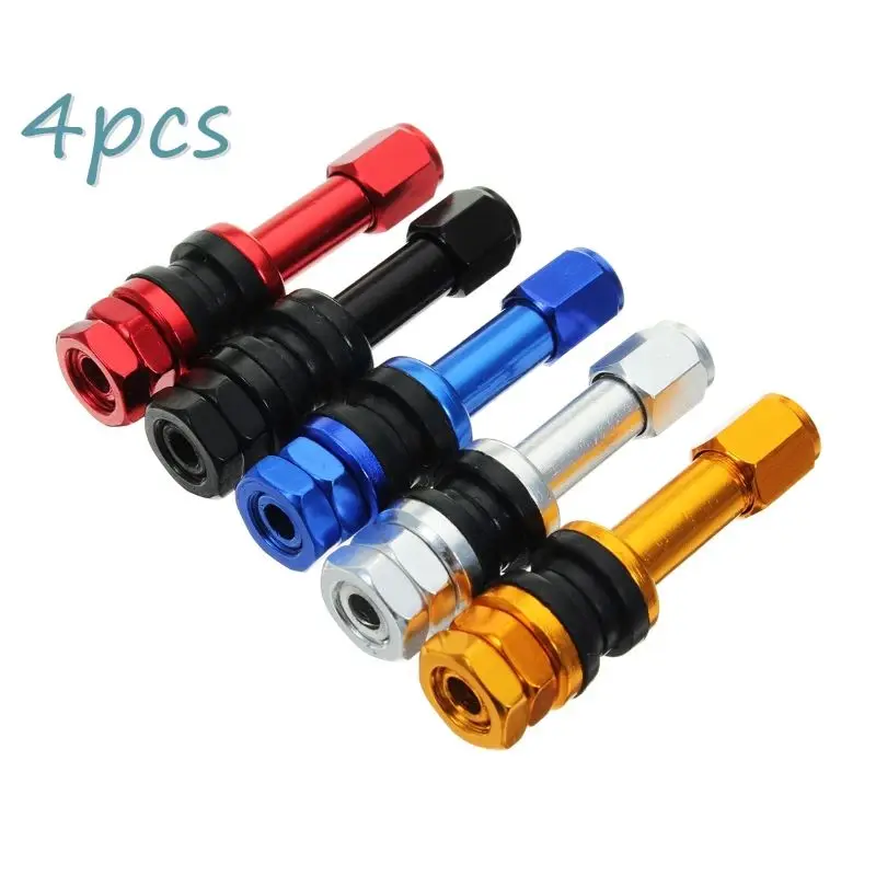 New 4Pcs TR48E Bolt in Auto Car Tubeless Wheel Tire Valve Stems Aluminum Alloy Dust Caps Black Silver Accessories
New 4Pcs TR48E Bolt in Auto Car Tubeless Wheel Tire Valve Stems Aluminum Alloy Dust Caps Black Silver Accessories