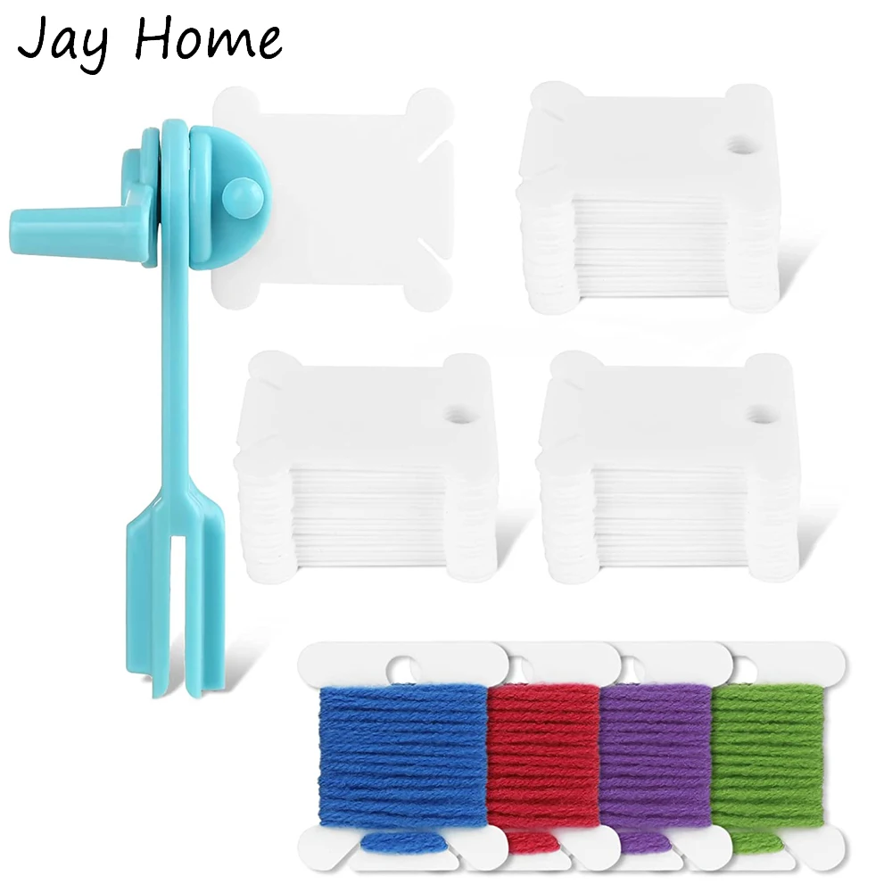 30PCS Plastic Floss Bobbins with 1 Floss Winder Sewing Thread Winding Plate Board Card Embroidery Floss Organizer Sewing Tools
30PCS Plastic Floss Bobbins with 1 Floss Winder Sewing Thread Winding Plate Board Card Embroidery Floss Organizer Sewing Tools
