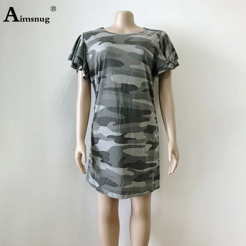Plus Size 4XL 5xl Stack Half Sleeves Female Mini Straight Dress Round Neck 2020 Summer Casual Women Green Camouflage Print Dress 
Plus Size 4XL 5xl Stack Half Sleeves Female Mini Straight Dress Round Neck 2020 Summer Casual Women Green Camouflage Print Dress