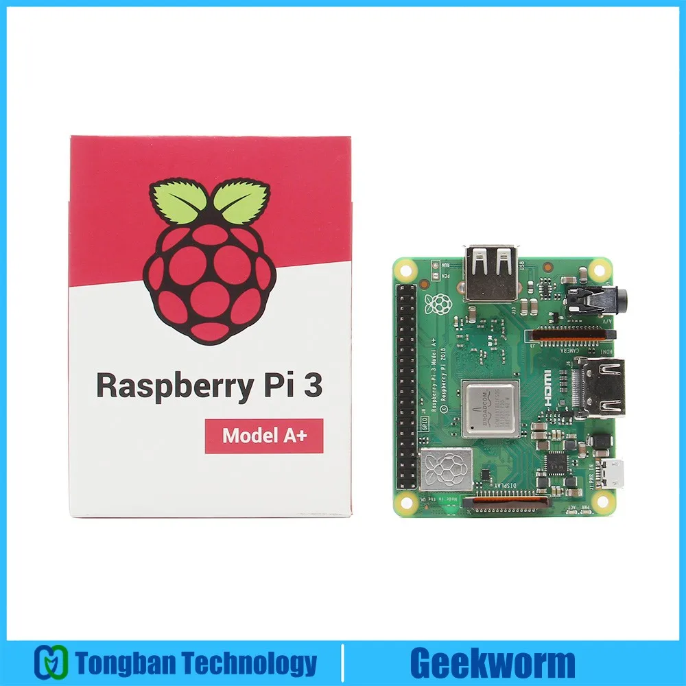 Фото Новый Raspberry Pi 3 Модель A + (Plus) 3A материнская плата с 2 4G и 5G WiFi четырехъядерный(China)