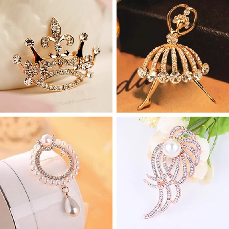 Bow Brooch Rhinestone Flower Brooches For Women Large Bowknot Brooch Pin Simple Fashion Jewelry Wedding Pin Corsage Accessories
Bow Brooch Rhinestone Flower Brooches For Women Large Bowknot Brooch Pin Simple Fashion Jewelry Wedding Pin Corsage Accessories