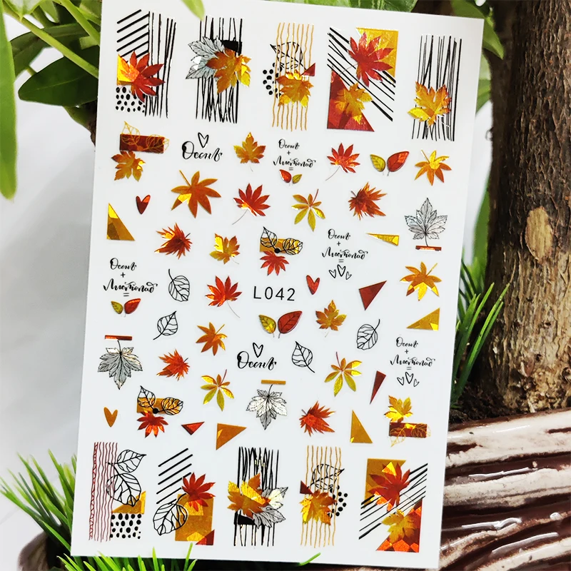 3D Nail Sticker Waterproof Shining Decal Stickers for Nails Line Maple Leaf Letter Love Nail Art Decoration Aurora Silver Design
3D Nail Sticker Waterproof Shining Decal Stickers for Nails Line Maple Leaf Letter Love Nail Art Decoration Aurora Silver Design