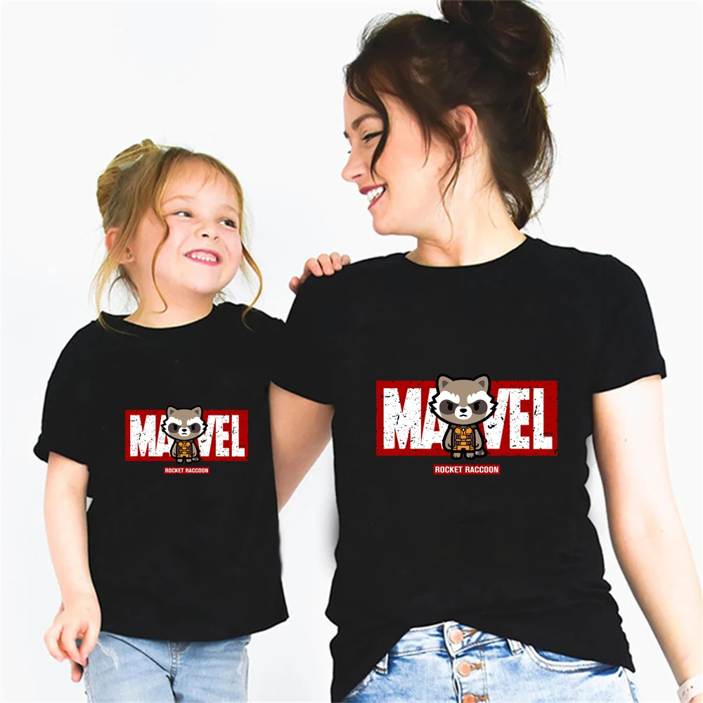 Disney Tshirt Marvel Cotton Family Black Unisex T-Shirt Women Base Clothes Baby Casual Soft Mother Kids Streetwear Kawaii
Disney Tshirt Marvel Cotton Family Black Unisex T-Shirt Women Base Clothes Baby Casual Soft Mother Kids Streetwear Kawaii