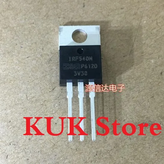 Оригинальный 100% новый IRF540N IRF540NPBF 100 в 33A MOSFET TO 220 20 шт./лот|Запасные части| |