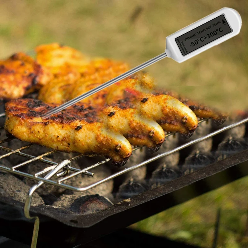 3S Fast Read Waterproof Digital Electronic Grill Meat Thermometer for Food Cooking Kitchen Grilling BBQ Baking Oil
3S Fast Read Waterproof Digital Electronic Grill Meat Thermometer for Food Cooking Kitchen Grilling BBQ Baking Oil