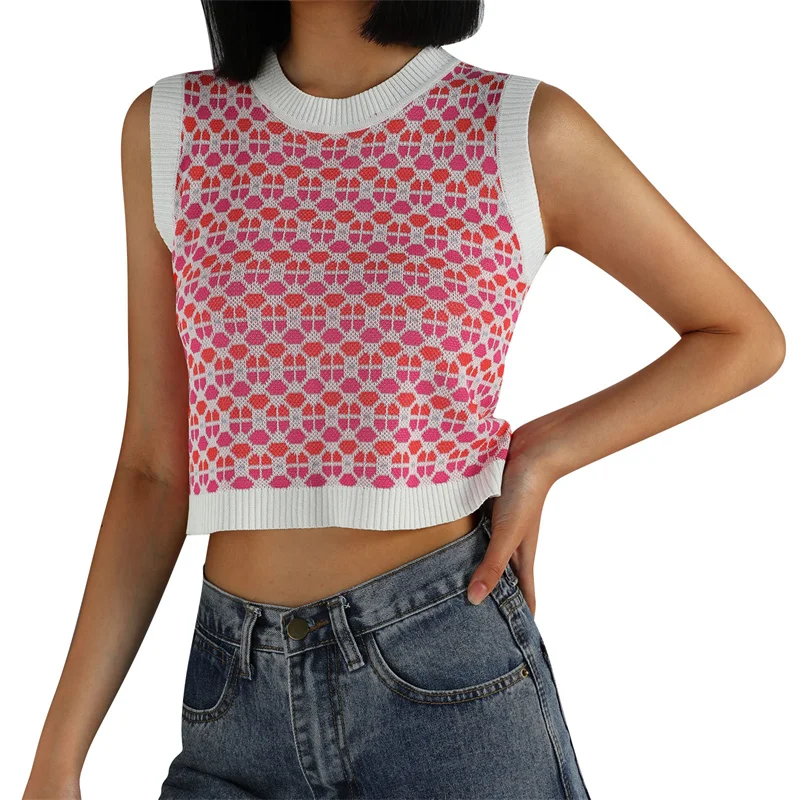 2021 New Summer Tank Tops Knit Ribbed Casual Blouses Ladies Fashion Print Tanks
2021 New Summer Tank Tops Knit Ribbed Casual Blouses Ladies Fashion Print Tanks