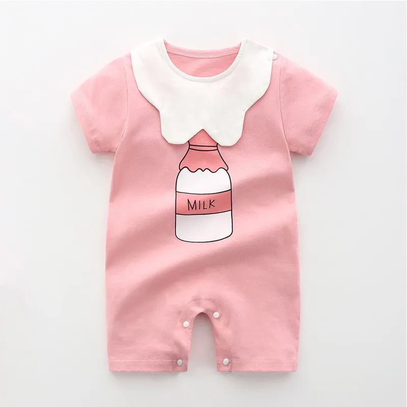 Baby Costume New Baby Girl Cotton Short Sleeved Onesie Summer Baby Boy Thin Climbing Suit Baby Romper
Baby Costume New Baby Girl Cotton Short Sleeved Onesie Summer Baby Boy Thin Climbing Suit Baby Romper