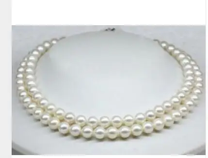 women gift word Jewelry 32INCH AAAA 8-8.5MM natural South WHITE SOUTH SEA PEARLS NECKLACE large Silver
women gift word Jewelry 32INCH AAAA 8-8.5MM natural South WHITE SOUTH SEA PEARLS NECKLACE large Silver
