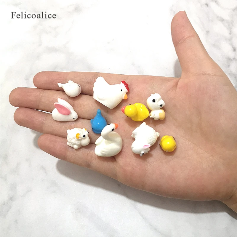 10pcs Cute Duck Animals Miniature Figurine Ornaments For Home Yellow Ducklings Garden Easter Decor Slime Charms
10pcs Cute Duck Animals Miniature Figurine Ornaments For Home Yellow Ducklings Garden Easter Decor Slime Charms