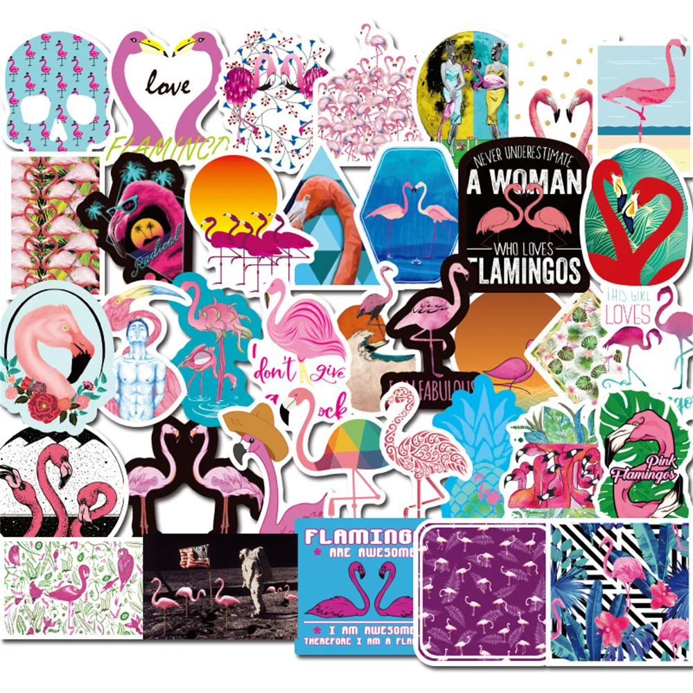 10/30/50PCS Flamingo Cartoon Graffiti Sticker Gift Skateboard Stationery Car Waterproof Children Stationery Sticker Wholesale
10/30/50PCS Flamingo Cartoon Graffiti Sticker Gift Skateboard Stationery Car Waterproof Children Stationery Sticker Wholesale