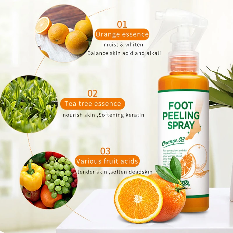 Foot Peeling Mask Spray Dead Skin Remover Feet Exfoliating Peel Liquid Heel Callus Exfoliator Pedicure Whitening Foot Care Tools
Foot Peeling Mask Spray Dead Skin Remover Feet Exfoliating Peel Liquid Heel Callus Exfoliator Pedicure Whitening Foot Care Tools