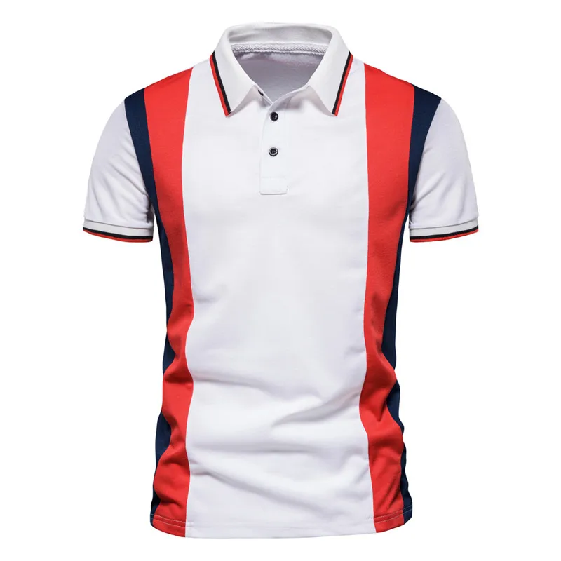 2021Mens Buttoned Turn-down Collar Fashion Polo Shirts Patchwork Short Sleeve Polo Shirt Casual Men Summer Slim Tops Pullovers
2021Mens Buttoned Turn-down Collar Fashion Polo Shirts Patchwork Short Sleeve Polo Shirt Casual Men Summer Slim Tops Pullovers