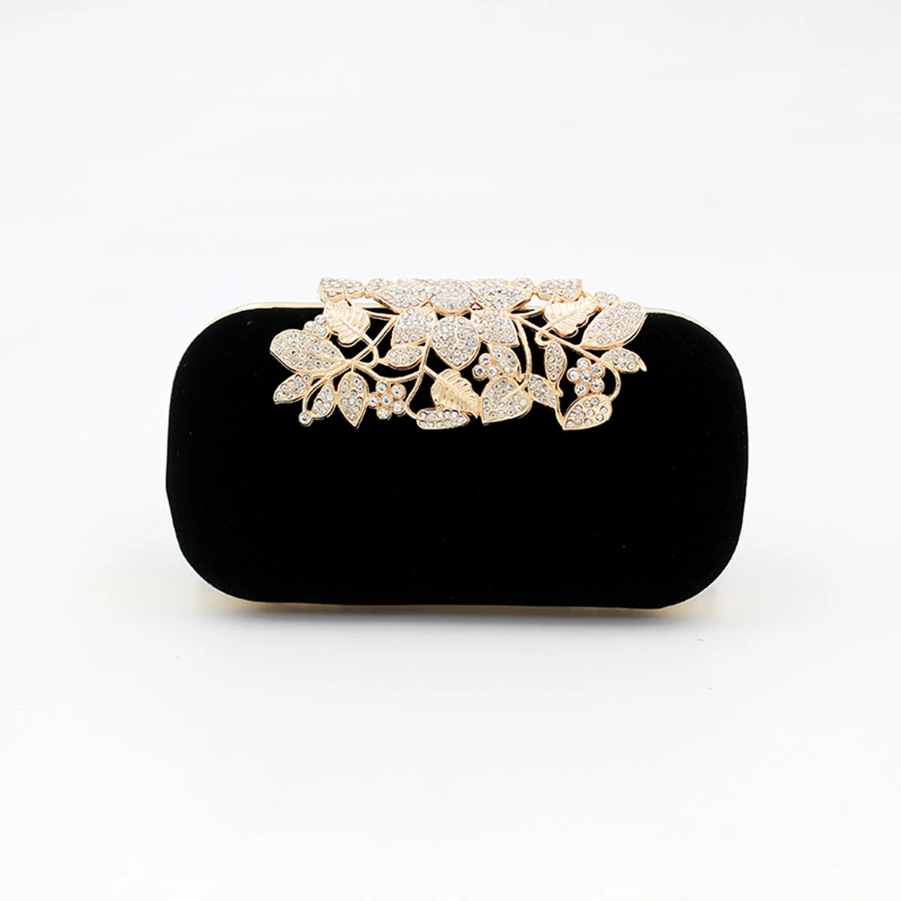 Women Diamond Rhinestone Flower lock Velour Clutch Purse Evening bag Wallet shoulder Bag for Wedding Party 2020 new style
Women Diamond Rhinestone Flower lock Velour Clutch Purse Evening bag Wallet shoulder Bag for Wedding Party 2020 new style