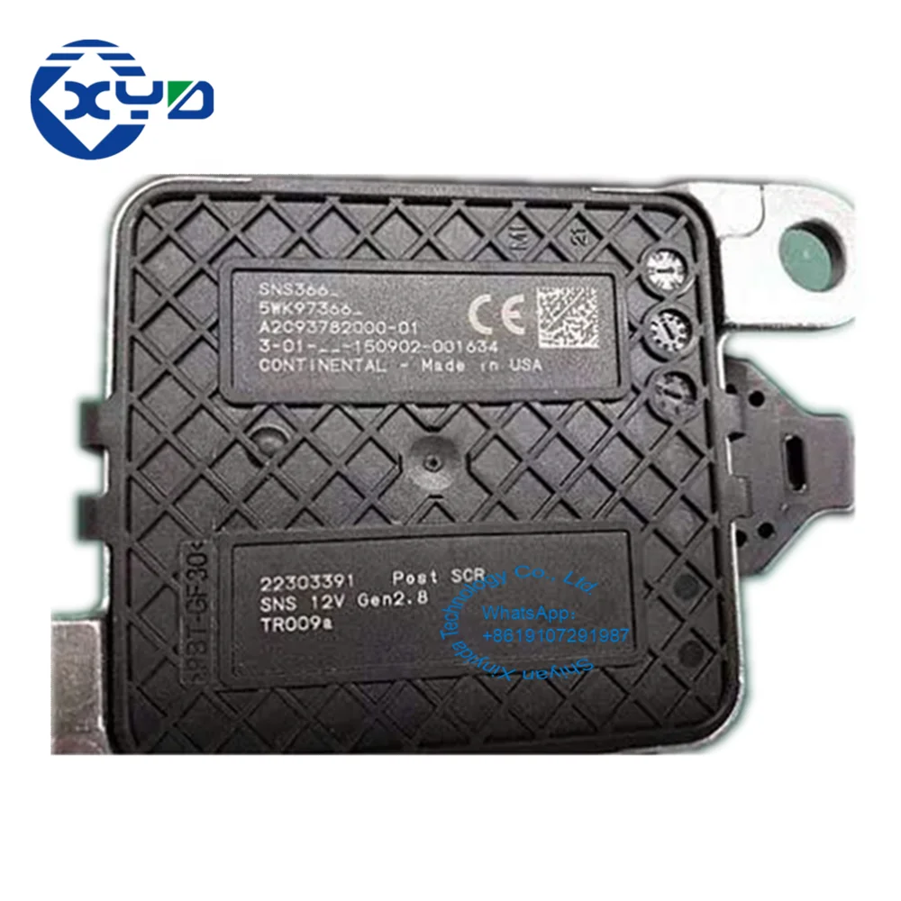XINYIDA Hot sale auto SCR parts 12V nox sensor A2C93782000-01 5WK97366 22303391 5WK9 7366
XINYIDA Hot sale auto SCR parts 12V nox sensor A2C93782000-01 5WK97366 22303391 5WK9 7366