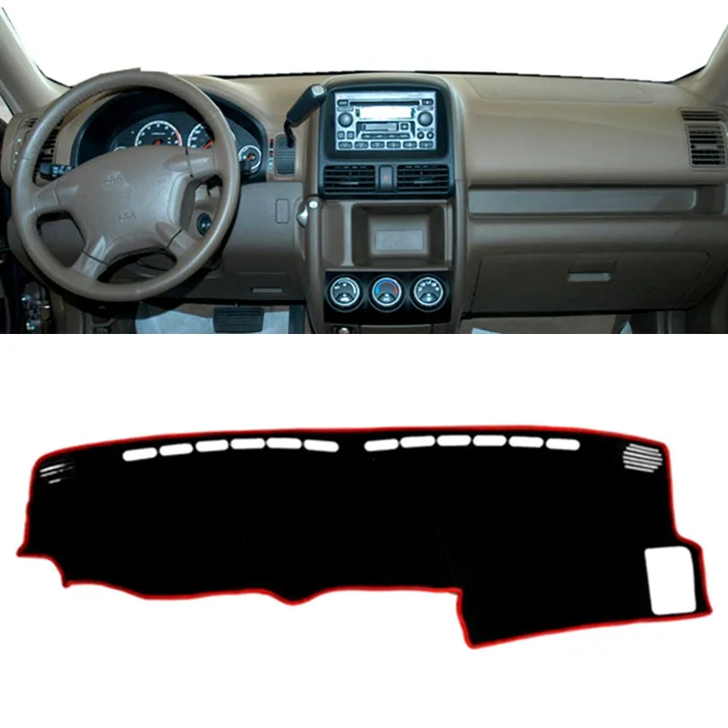 For Honda CR-V CRV 2002 2003 -2006 Car Dashmat Dashboard Cover Mat Pad Anti-UV Dash Sun Shade Instrument Carpet Car Accessories 
For Honda CR-V CRV 2002 2003 -2006 Car Dashmat Dashboard Cover Mat Pad Anti-UV Dash Sun Shade Instrument Carpet Car Accessories