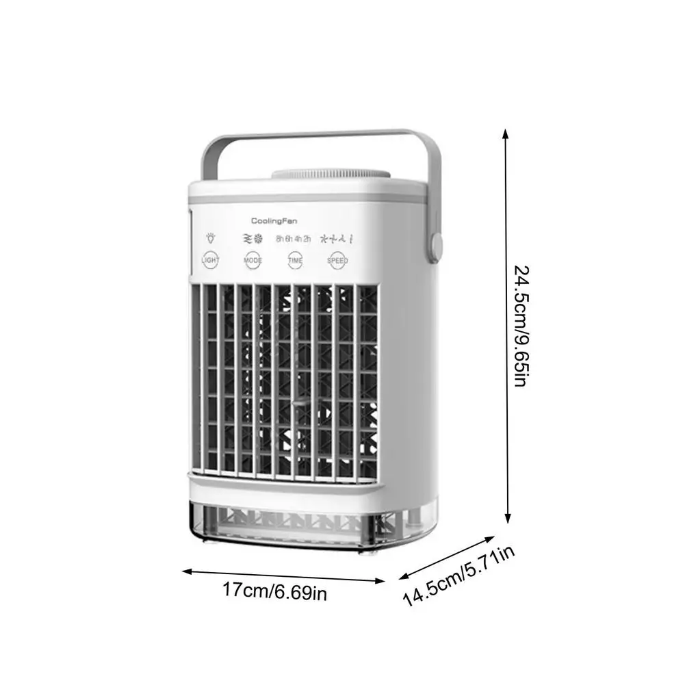 Portable Air Cooler Mini Desktop Air Conditioning Fan Humidifier Purifier For Home Office Bedroom USB Charging Air Cooling Fan
Portable Air Cooler Mini Desktop Air Conditioning Fan Humidifier Purifier For Home Office Bedroom USB Charging Air Cooling Fan