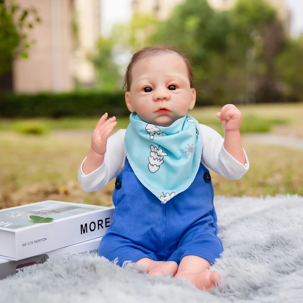 Reborn Baby Doll Lifelike Silicone Vinyl Lovely Reborn Newborn Bonecas For Kids Birthday Gifts Menina Play Toy
Reborn Baby Doll Lifelike Silicone Vinyl Lovely Reborn Newborn Bonecas For Kids Birthday Gifts Menina Play Toy