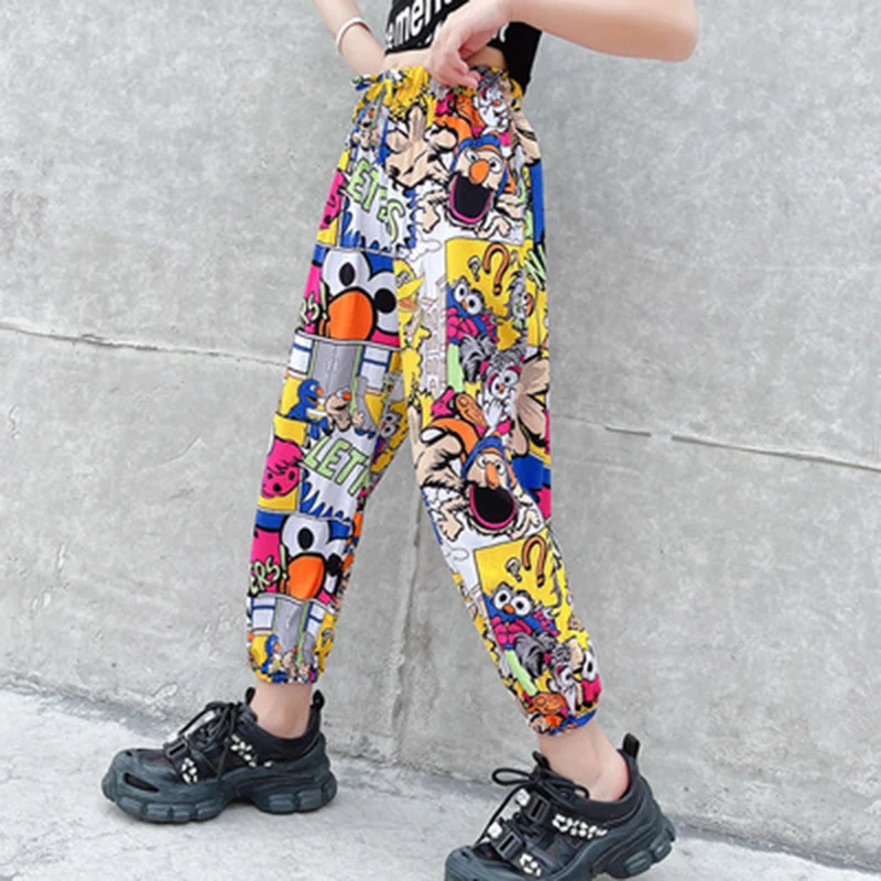 New Summer Children Kids Casual Printing Pants Girls Elastic Waist Long Pants Boys Girls Fashion Cartoons Teens Sport Harem Pant
New Summer Children Kids Casual Printing Pants Girls Elastic Waist Long Pants Boys Girls Fashion Cartoons Teens Sport Harem Pant