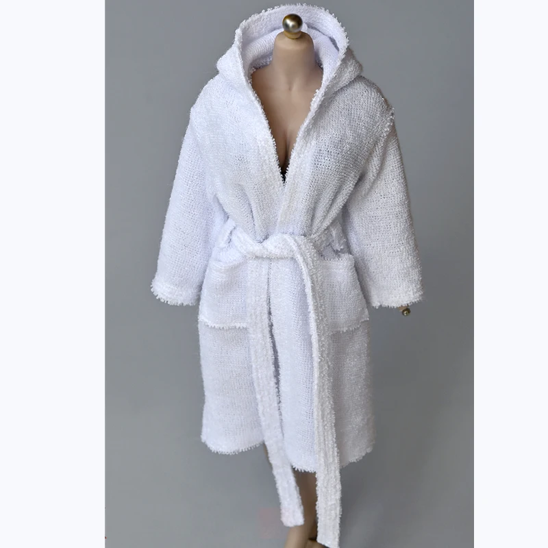 1/6 Scale Unisex Hooded Bathrobe Clothes Fit 12 Inches Action FIgure Dolls Body Scene DIY Accessories
1/6 Scale Unisex Hooded Bathrobe Clothes Fit 12 Inches Action FIgure Dolls Body Scene DIY Accessories