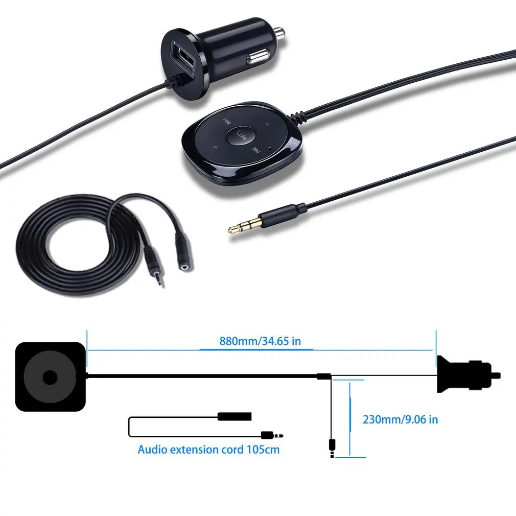 USB2.0 Bluetooth Wireless Car Adapter Kit Hands-free Talking Car Audio Receiver Built-In Mic Music Controller Stereo
USB2.0 Bluetooth Wireless Car Adapter Kit Hands-free Talking Car Audio Receiver Built-In Mic Music Controller Stereo